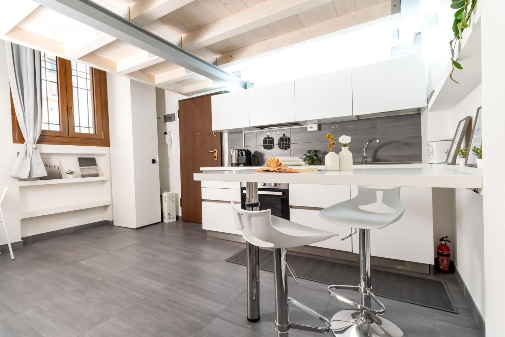 Charming Frescoed Loft Apartman Bologna Kültér fotó